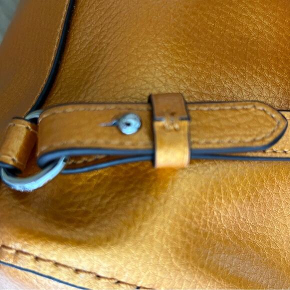 Coach Orange Leather Mini Backpack - Coach main image 4